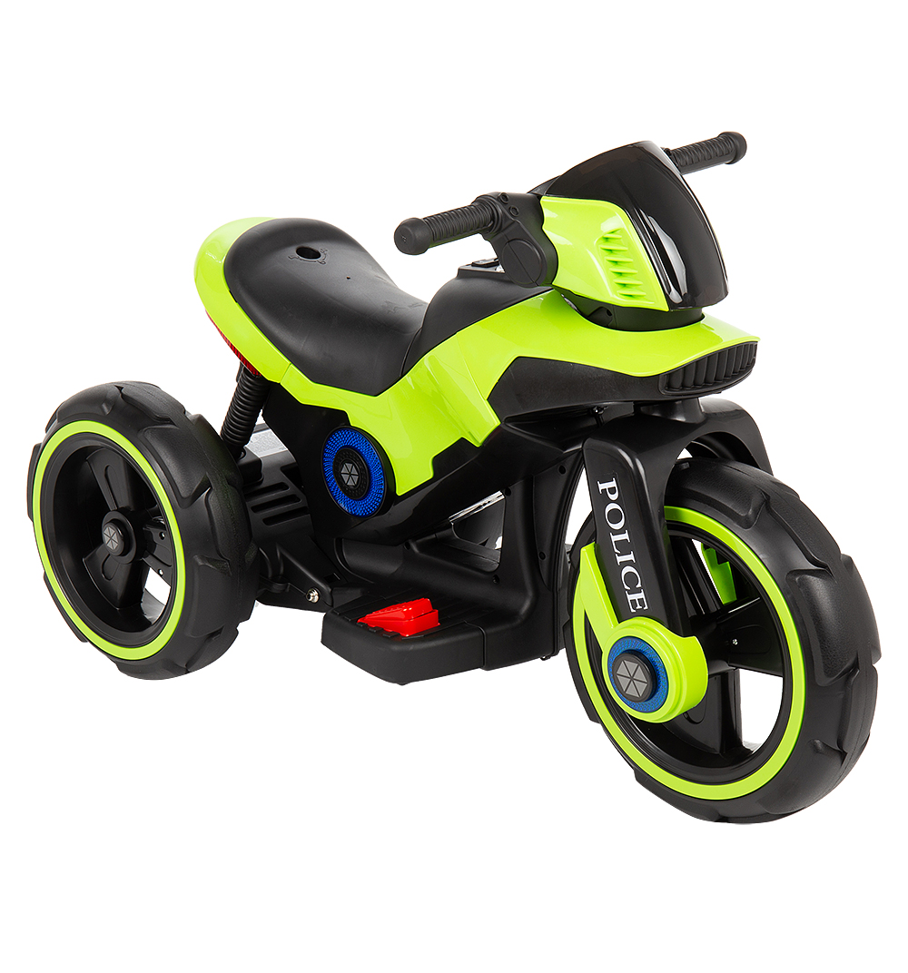 

Электромотоцикл Weikesi SW198A Police, зеленый