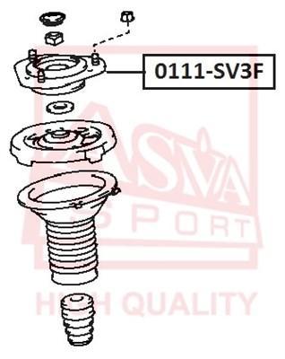 

Опора амортизатора ASVA 0111SV3F