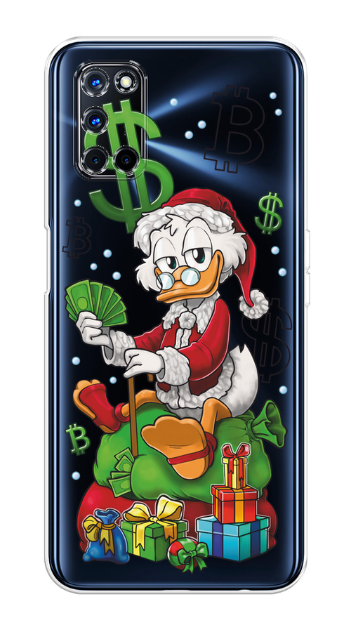

Чехол на Oppo A52/A72 "Богатый санта Скрудж Макдак", Белый;красный;зеленый, 253250-1