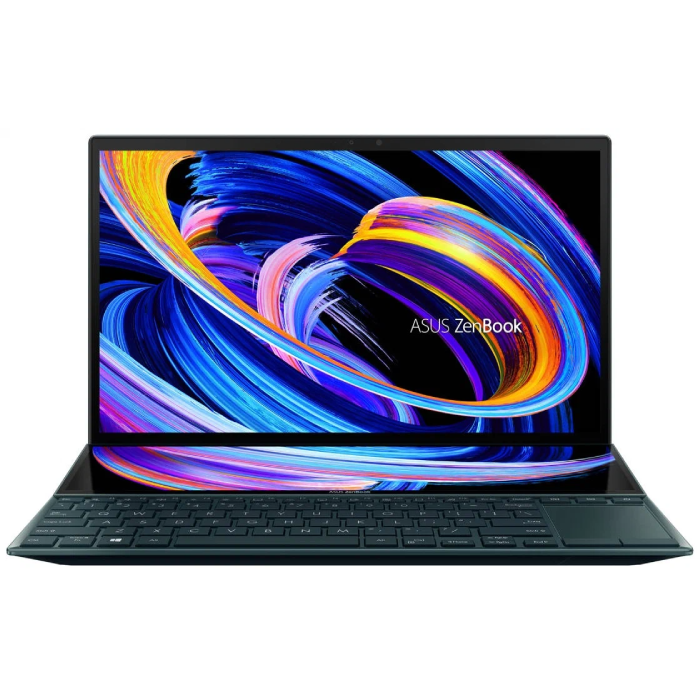 фото Ноутбук asus zenbook duo 14 dark blue (90nb0s51-m003z0)