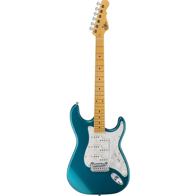 Электрогитара G&L Tribute Comanche Emerald Blue MP Poplar