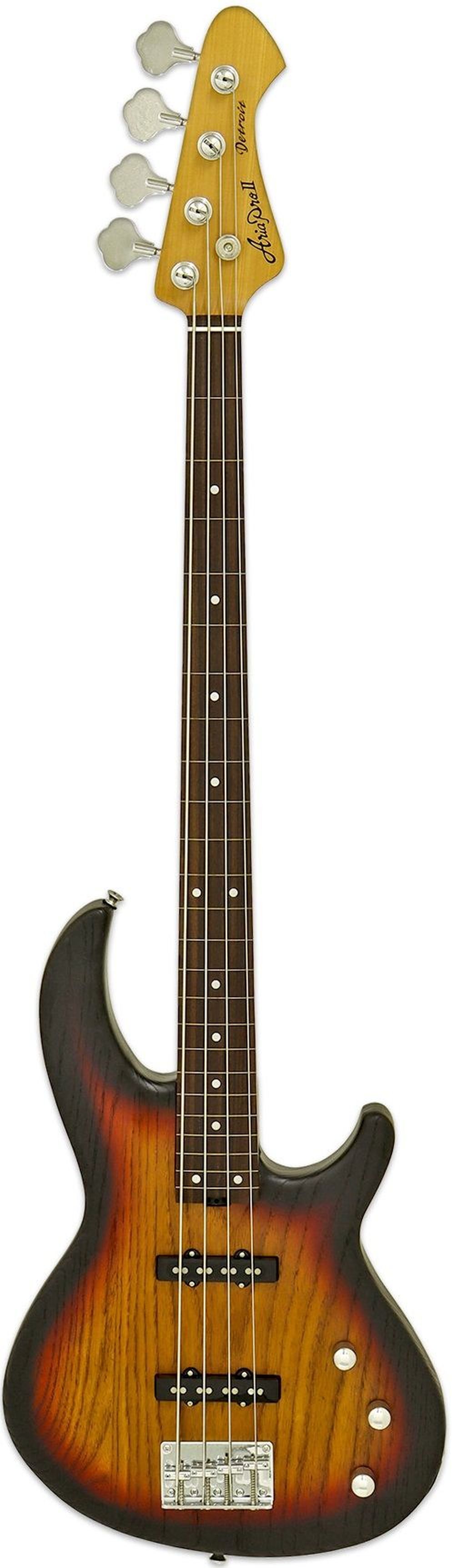 Бас-гитара Aria Pro II 313-JP OPSB, 4 струны, 24 лада, корпус Ясень, гриф Клен