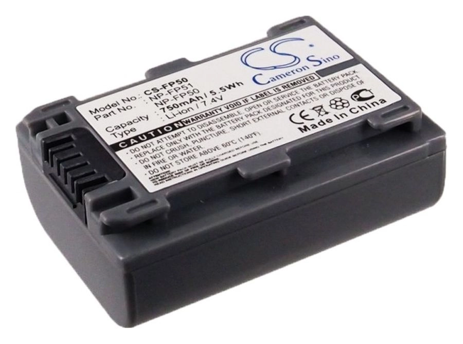 

Аккумулятор для фотоаппарата Cameron Sino CS-FP50 750 мА/ч, CS-FP50
