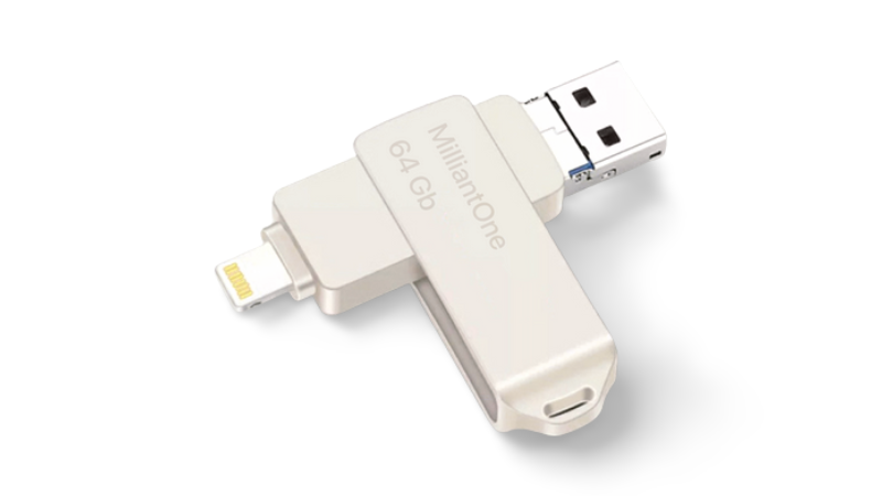 

Flash накопитель USB Milliant One для Apple iPhone 64Gb, USB