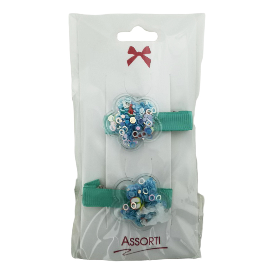 

Заколки для волос Assorti 2 шт в ассортименте, Разноцветный