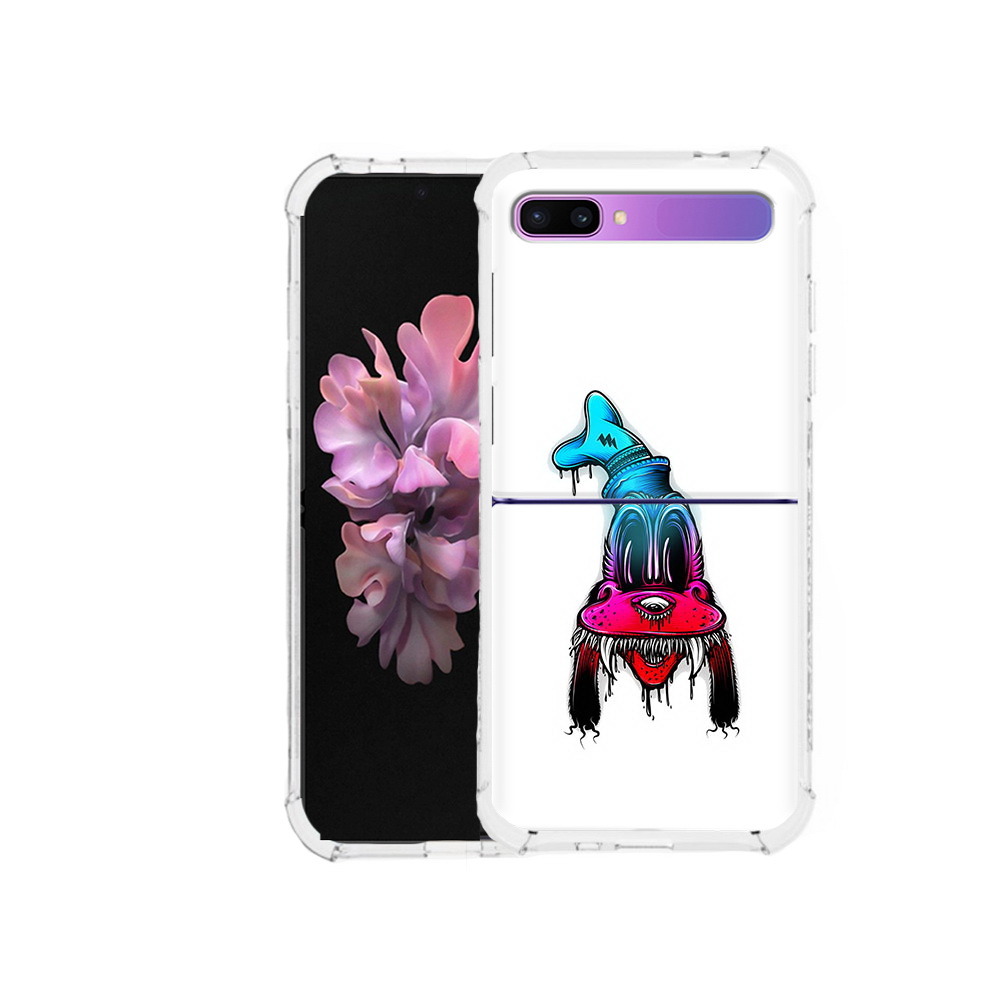 

Чехол MyPads Tocco для Samsung Galaxy Z Flip Гуффи (PT226935.587.57), Прозрачный, Tocco