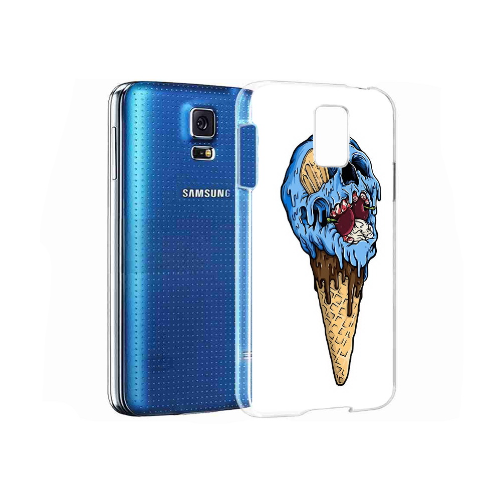 

Чехол MyPads Tocco для Samsung Galaxy S5 мороженное череп (PT12196.512.484), Прозрачный, Tocco