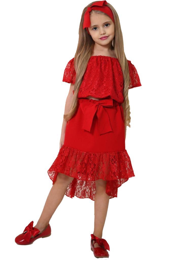 

Костюм с юбкой Riccotarz 2220502014 красный 3-4 лет (доставка из-за рубежа), 2220502014