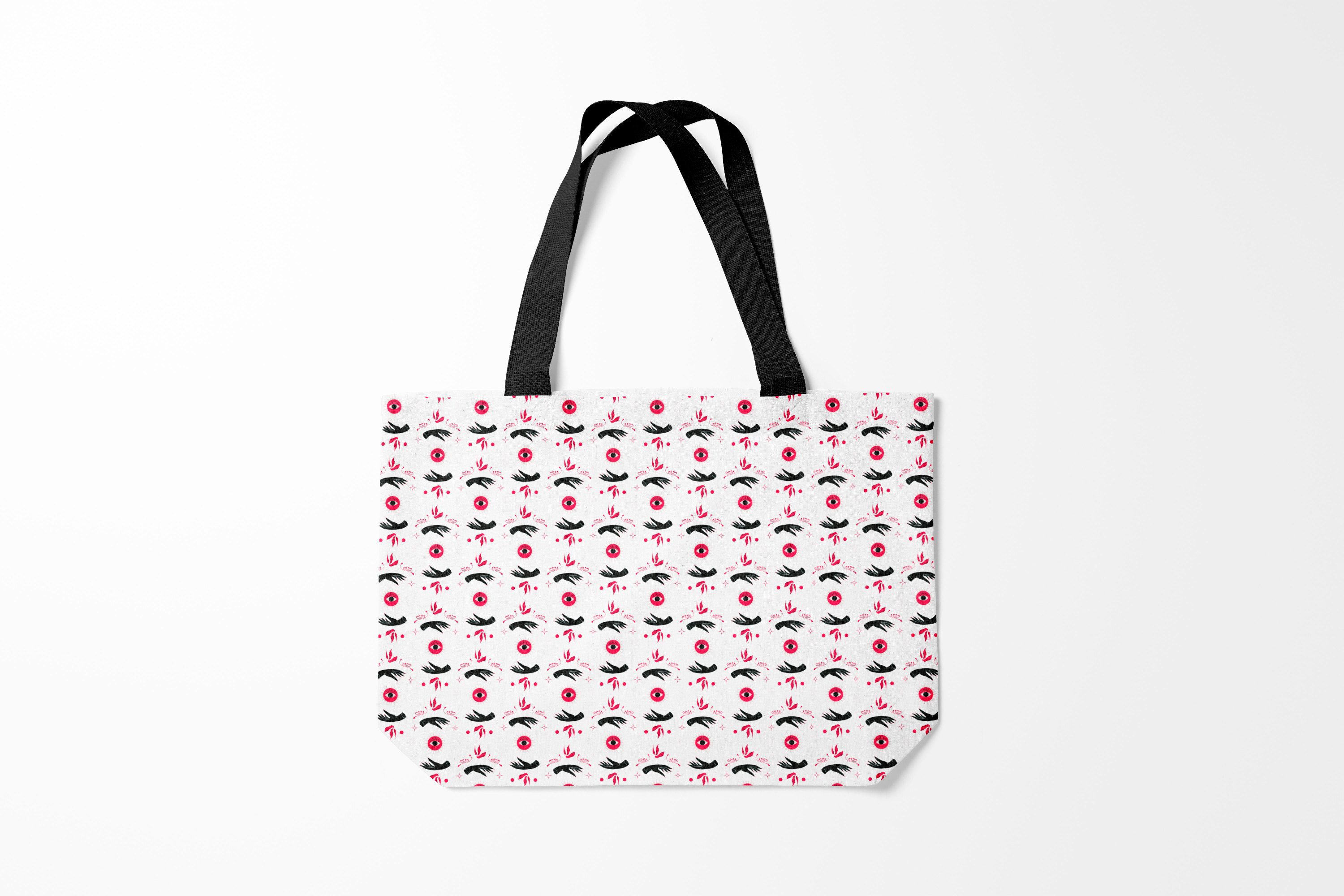 

Сумка шoппер унисекс Burnettie Patern Halloween 20, белый, Patern Halloween 20