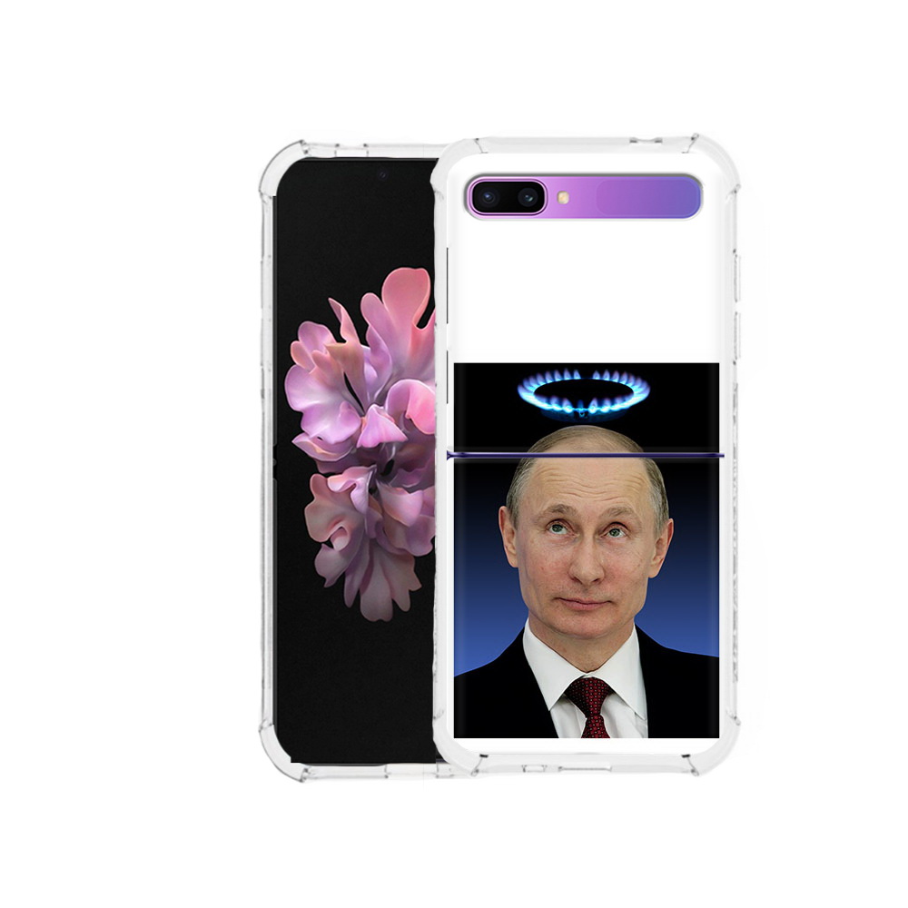 

Чехол MyPads Tocco для Samsung Galaxy Z Flip святой газ (PT226935.587.594), Прозрачный, Tocco
