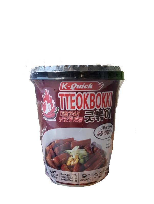 

Рисовые палочки K-Quick токпокки с соусом Ча Дянг "Токи Поки" 138 гр, K-Quick токпокки с соусом Ча Дянг "Токи Поки" 138 гр