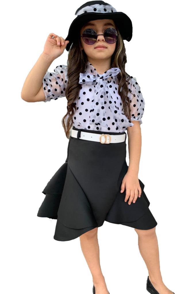 

Костюм с юбкой Riccotarz 2222503006 черный 3-4 лет (доставка из-за рубежа), 2222503006