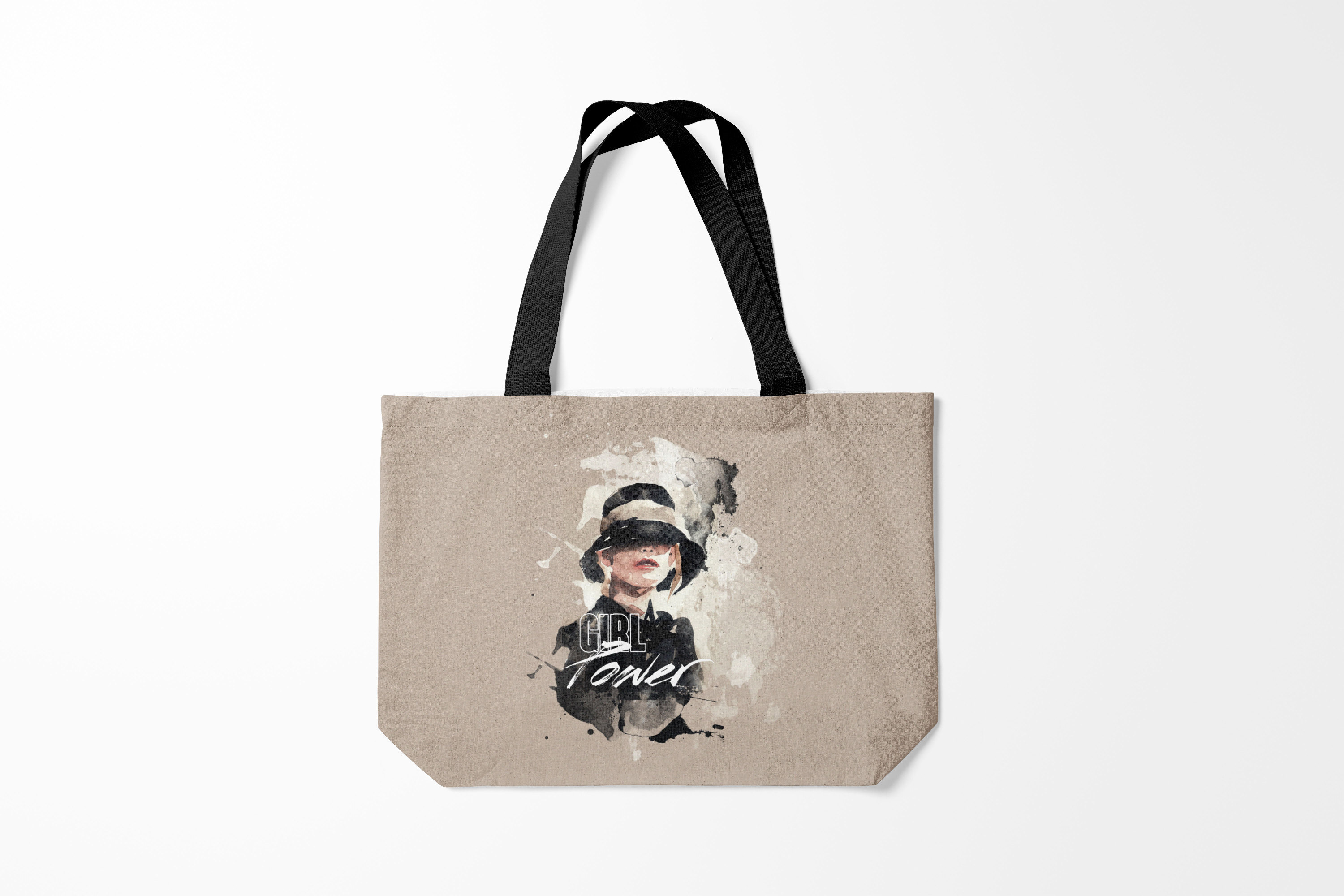 

Сумка шoппер унисекс Burnettie 8 марта Girl Power, бежевый, 8 марта Girl Power