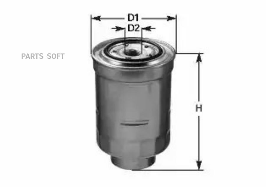 CLEAN фильтр топливный DN 1917