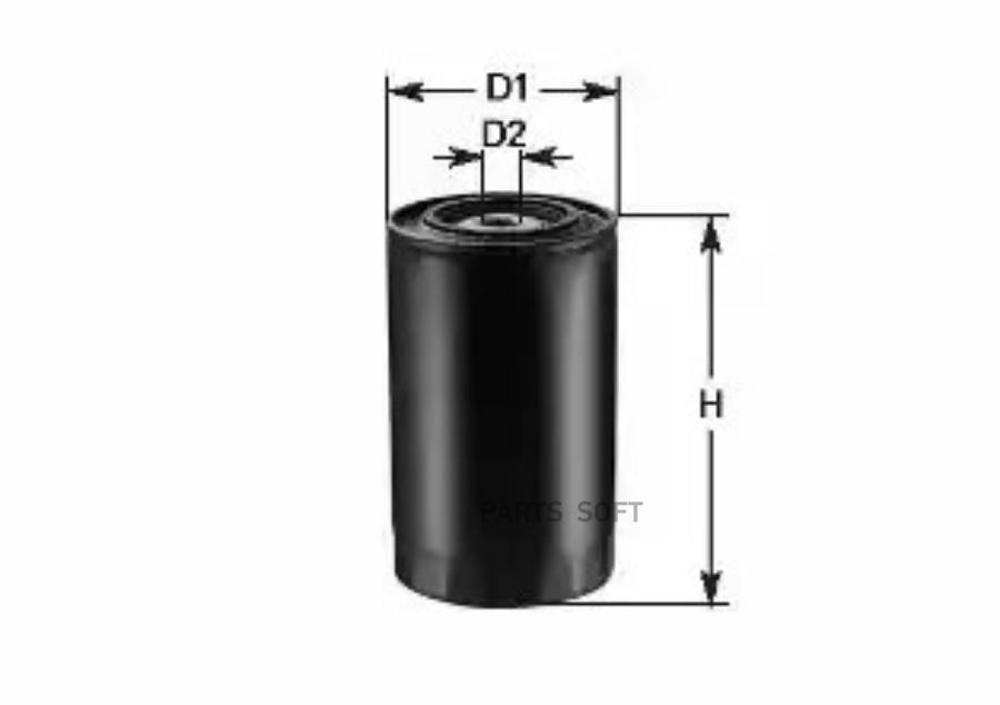 CLEAN фильтр топливный DN 256   (MANN WK723,WK731)