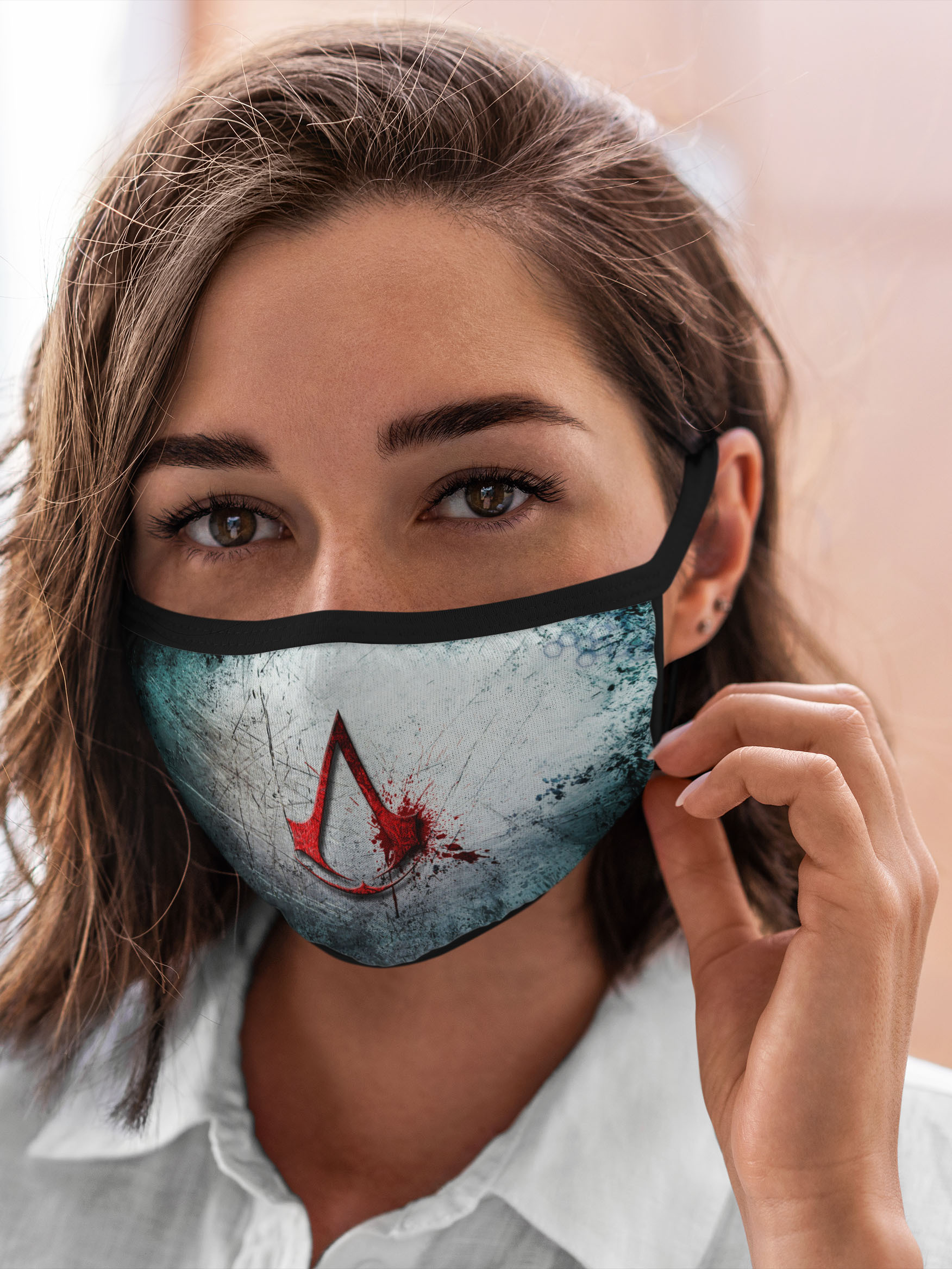 

Многоразовая маска унисекс Burnettie Assassins Creed, Разноцветный, Assassins Creed