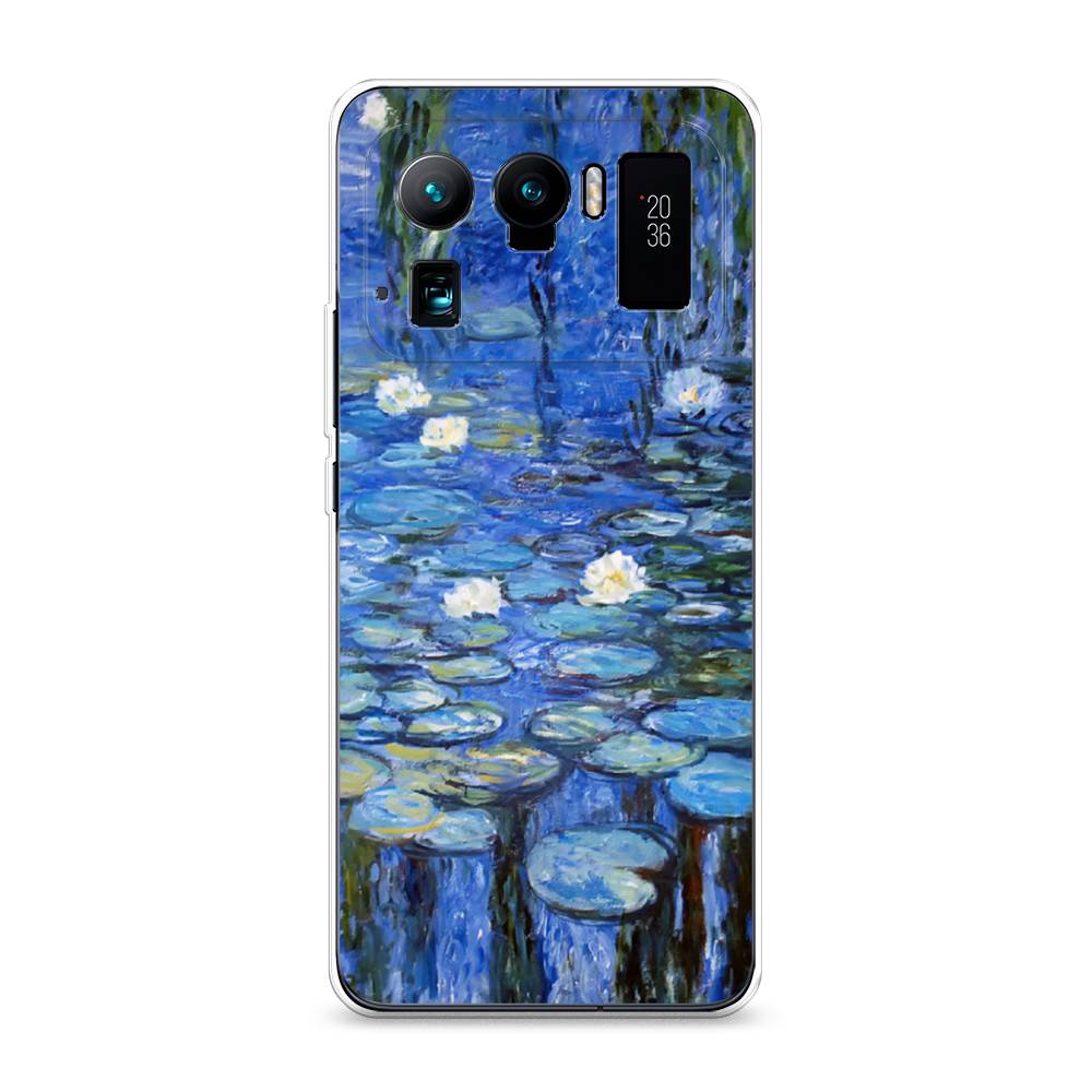 

Чехол для Xiaomi Mi 11 Ultra "Нарисованный пруд", Синий;зеленый, 310450-4