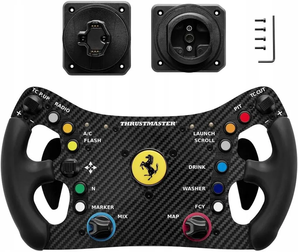 

Игровой руль Thrustmaster Ferrari 488 GT3 (4060263), Черный, Ferrari 488 GT3