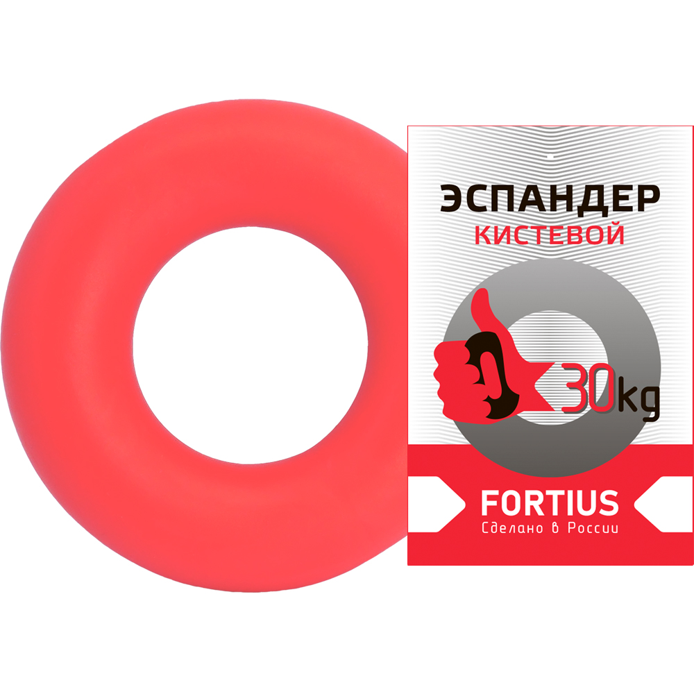 Эспандер кистевой Fortius 30 кг красный