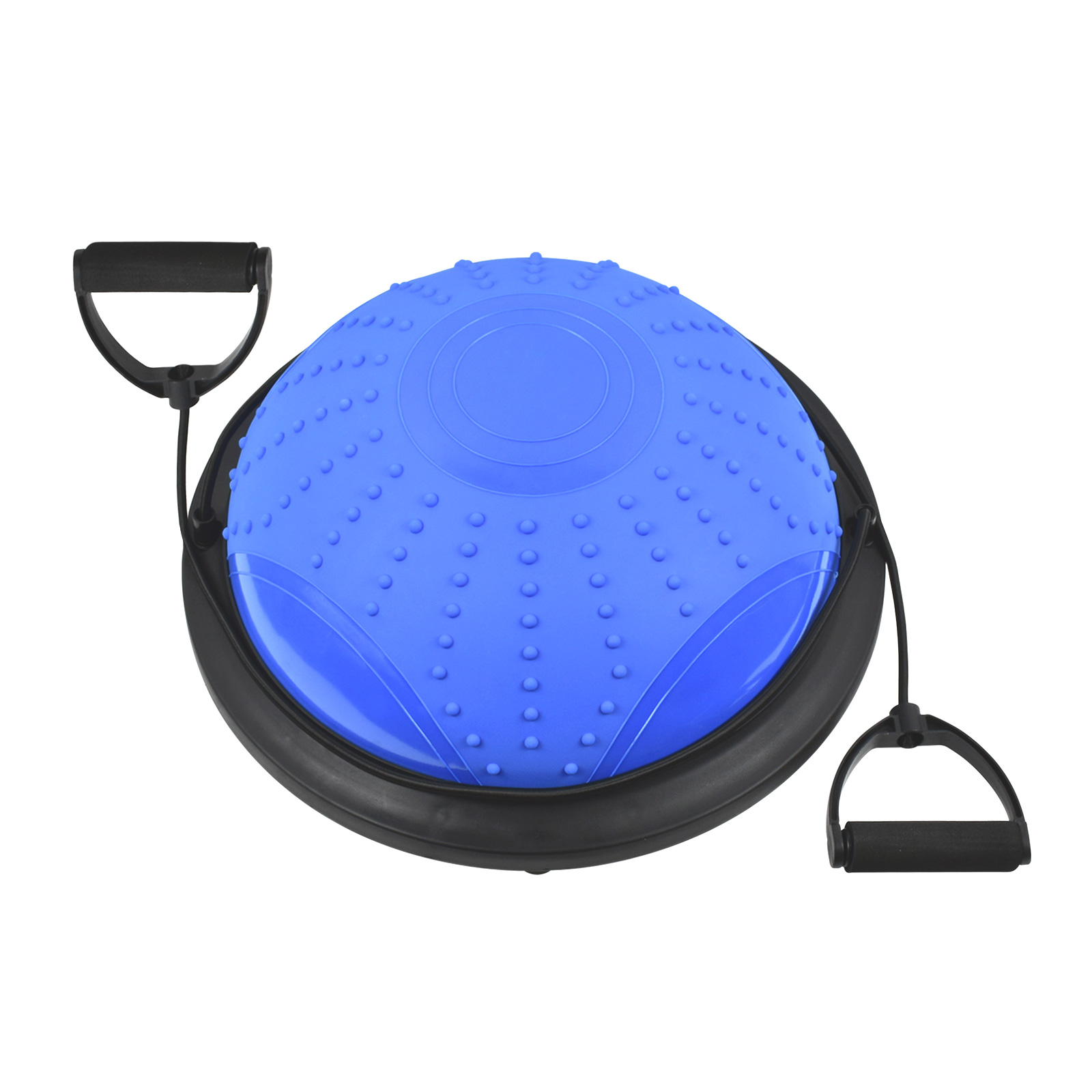 Полусфера для фитнеса массажная (мяч Босу) CLIFF 45см, синяя