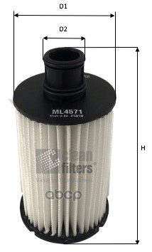 

CLEAN фильтр масляный ML 4571