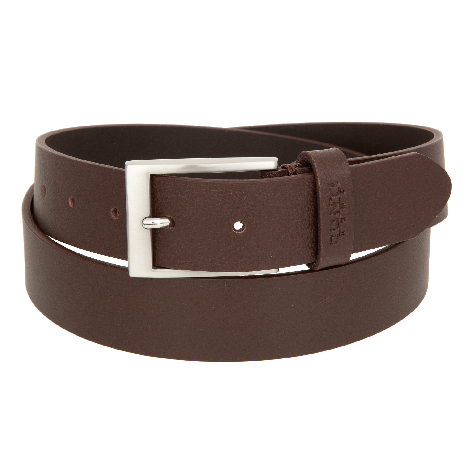 Ремень мужской Conti Uomo 35066 brown, 115 см