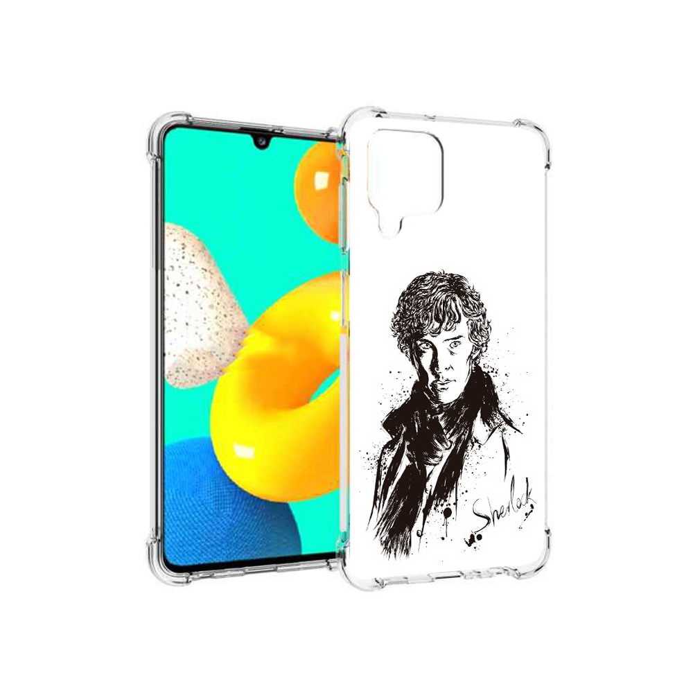 

Чехол MyPads Tocco для Samsung Galaxy M32 шерлок холмс портрет (PT161818.523.698), Прозрачный, Tocco