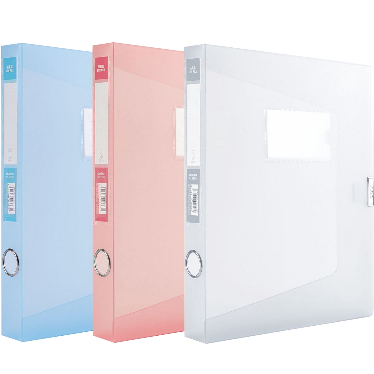 

Папка короб А4 на липучке ш к 35мм вместим350л PP прозрачный 63210, Разноцветный