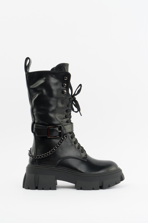 фото Ботинки женские араз dcm165-1 черные 37 ru