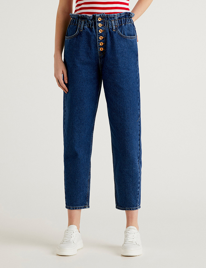 

Джинсы женские United Colors of Benetton 21A_4YO757535 разноцветные 30, 21A_4YO757535