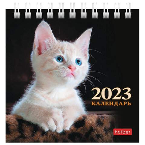 

Календарь-домик настольный 2023 год Hatber 114697 10 штук