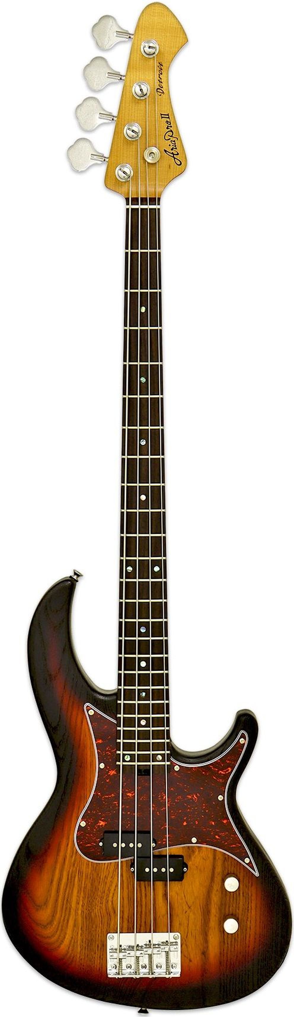 Бас-гитара Aria Pro II 313-DR OPSB, 4 струны, 24 лада, корпус Ясень, гриф Клен