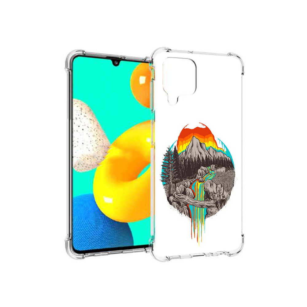 

Чехол MyPads Tocco для Samsung Galaxy M22 Радужный водопад (PT226931.524.144), Прозрачный, Tocco