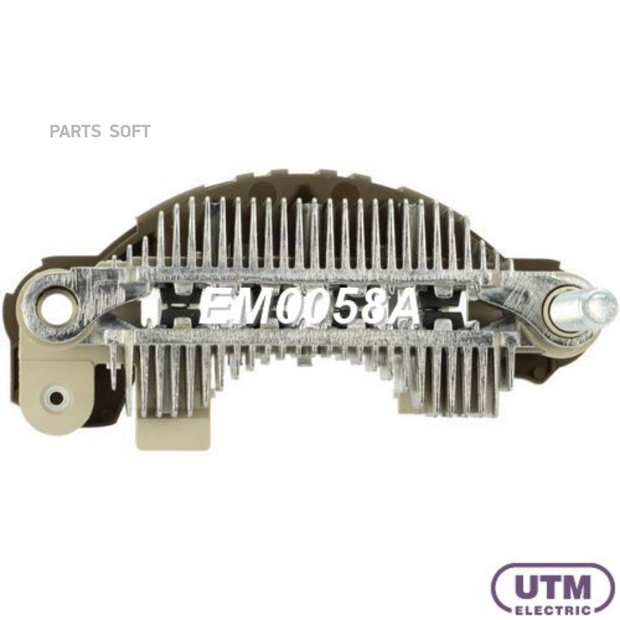 

UTM EM0058A Диодный мост генератора MITSUBISHI GALANT 2.4 1998-2003