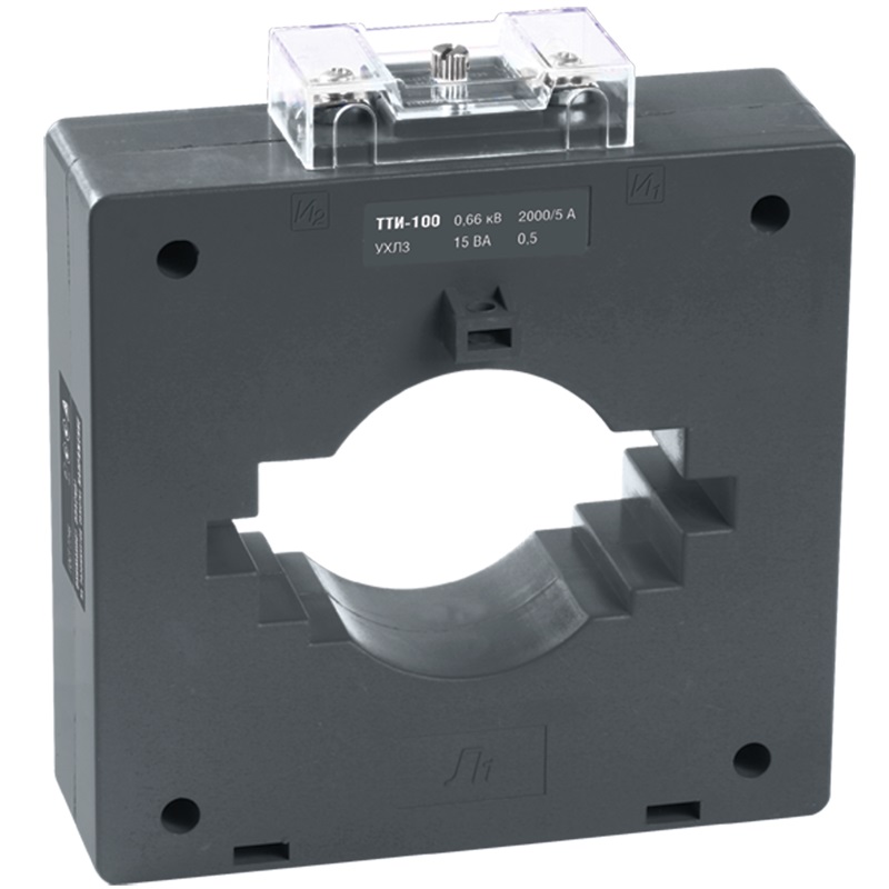 

iEK Трансформатор тока IEK ТТИ-100 2000/5 А, 15 ВА, класс 0.5S