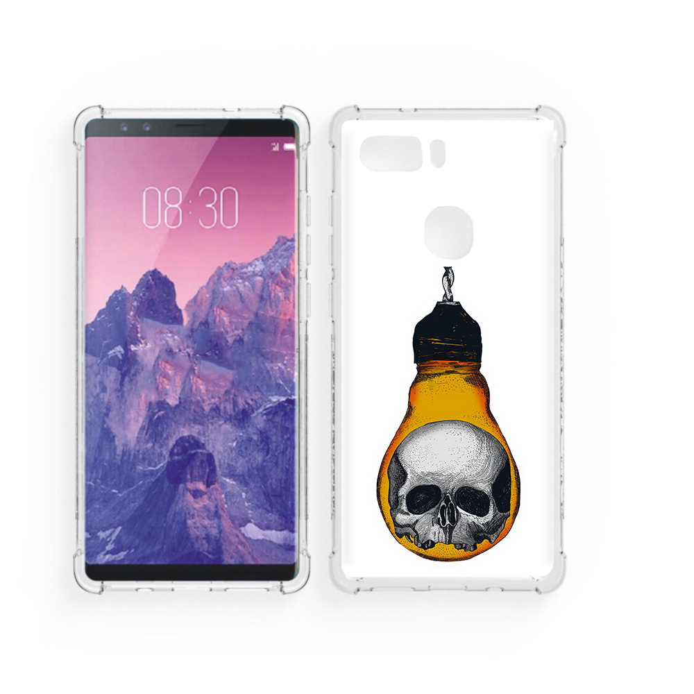 Чехол MyPads Tocco для ZTE Nubia Z17S череп в лампочке (PT94929.470.676)