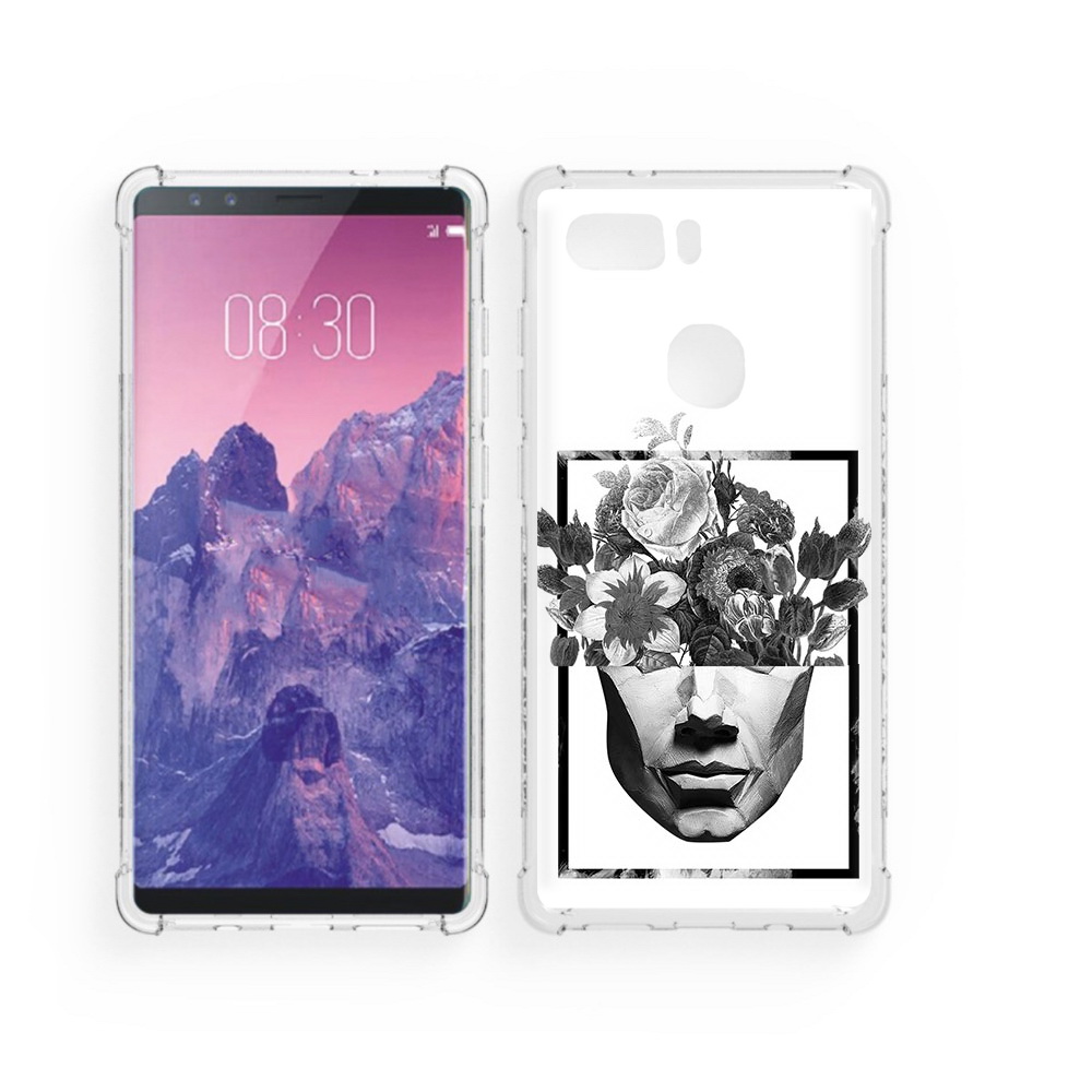 

Чехол MyPads Tocco для ZTE Nubia Z17S черно белая ваза в абстракции (PT94929.470.678), Прозрачный, Tocco