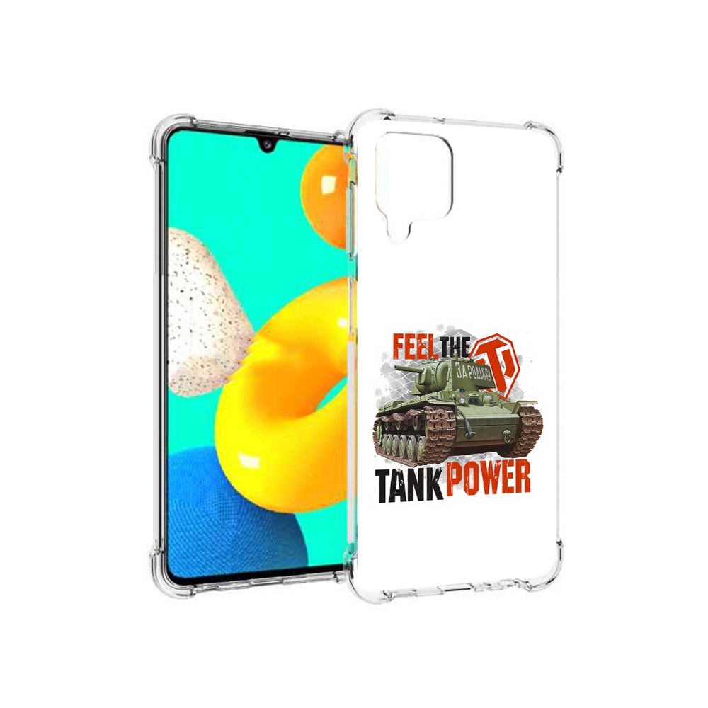 

Чехол MyPads Tocco для Samsung Galaxy M22 Танк (PT226931.524.169), Прозрачный, Tocco