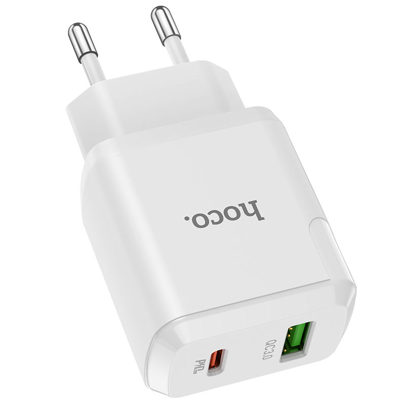 

Блок питания HOCO N5 Favor QC3.0, 20W, 5V, 3.0A, белый