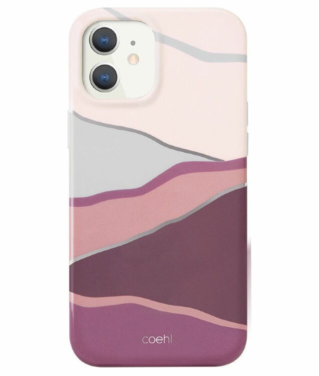 фото Чехол uniq coehl ciel iphone 12 mini "розовые небеса"