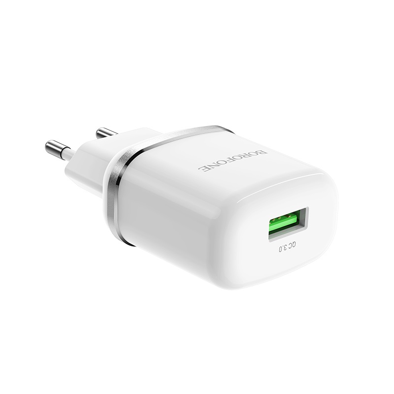 

Сетевое зарядное устройство BOROFONE отсутствует 1xUSB 3 А белый