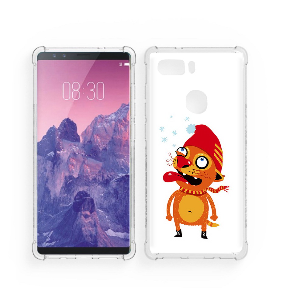 

Чехол MyPads Tocco для ZTE Nubia Z17S Зимний кот (PT94929.470.88), Прозрачный, Tocco