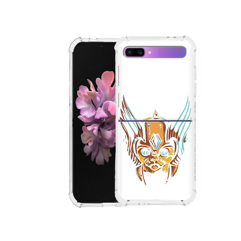 

Чехол MyPads Tocco для Samsung Galaxy Z Flip тор абстракция (PT226935.587.644), Прозрачный, Tocco