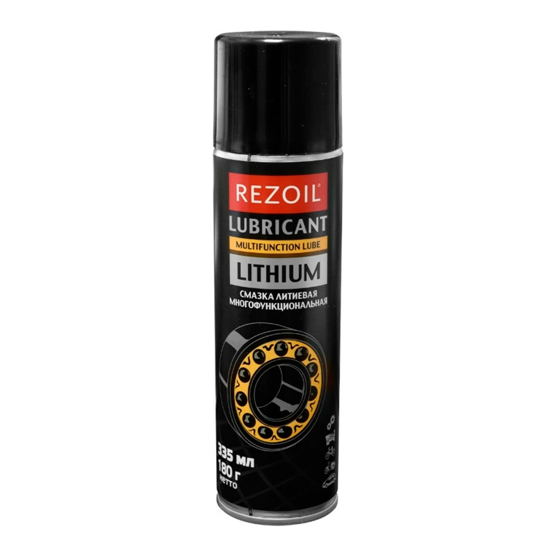 REZOIL Смазка LITHIUM литиевая; аэрозоль, 335 мл 03.008.00032