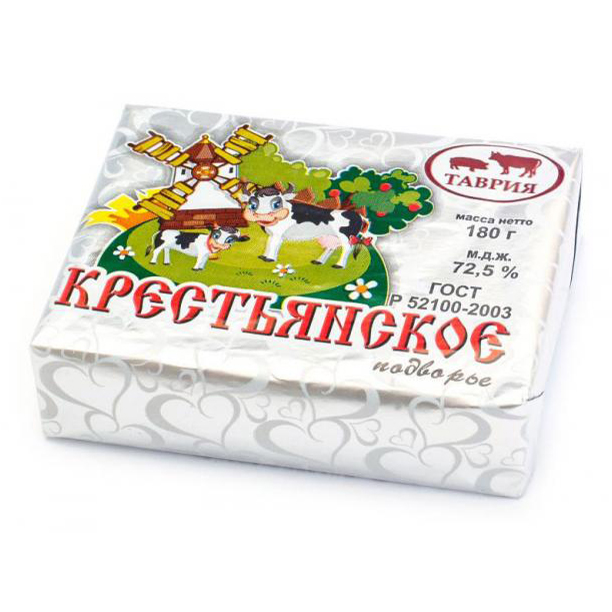 

Спред Крестьянское Подворье 72,5% 170 г