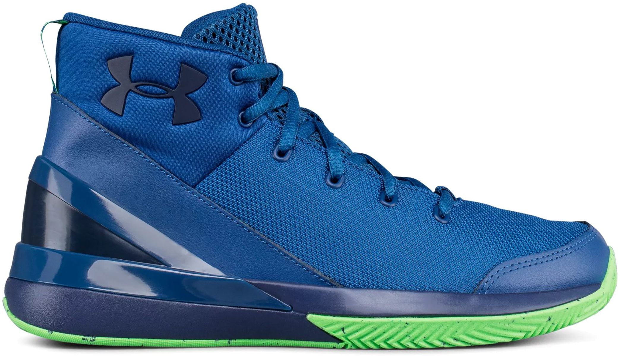 

Кроссовки Under Armour UA BGS X Level Ninja 1296005-403 Синий 4Y, UA BGS X Level Ninja