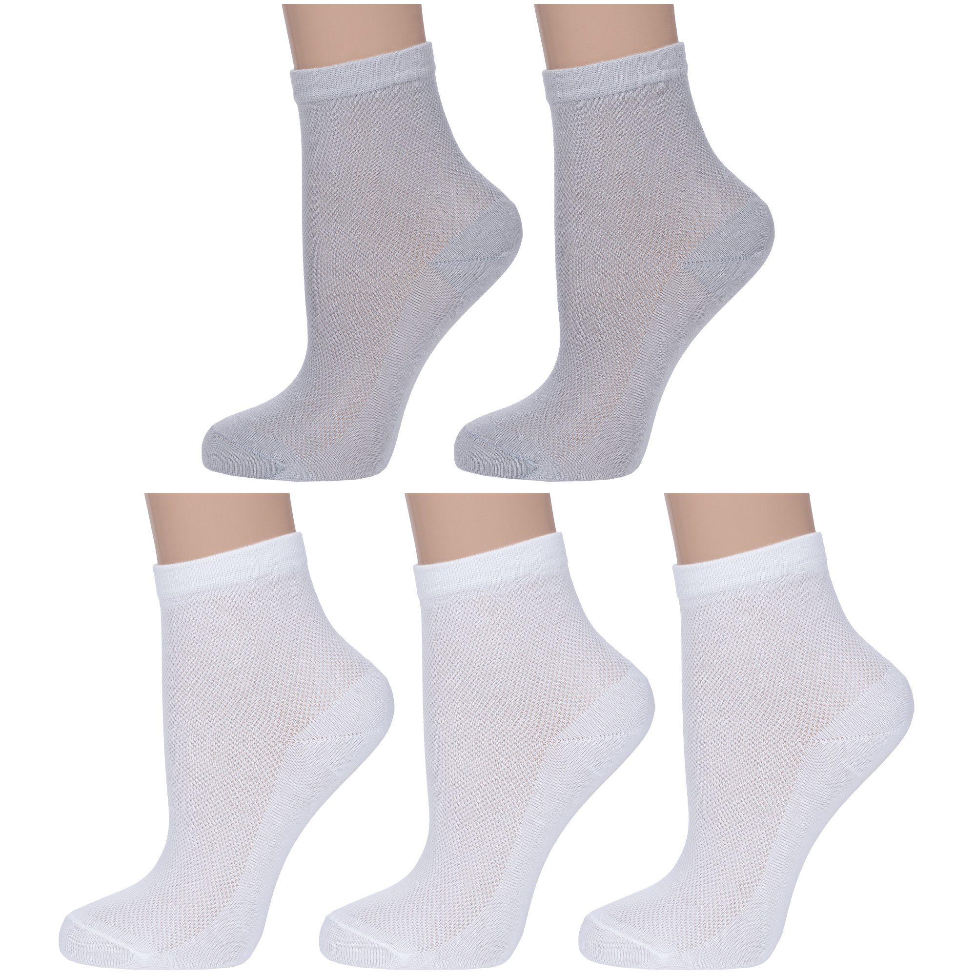 

Носки детские LorenzLine 5-Л32М, серый; белый, 6-8, 5-Л32М