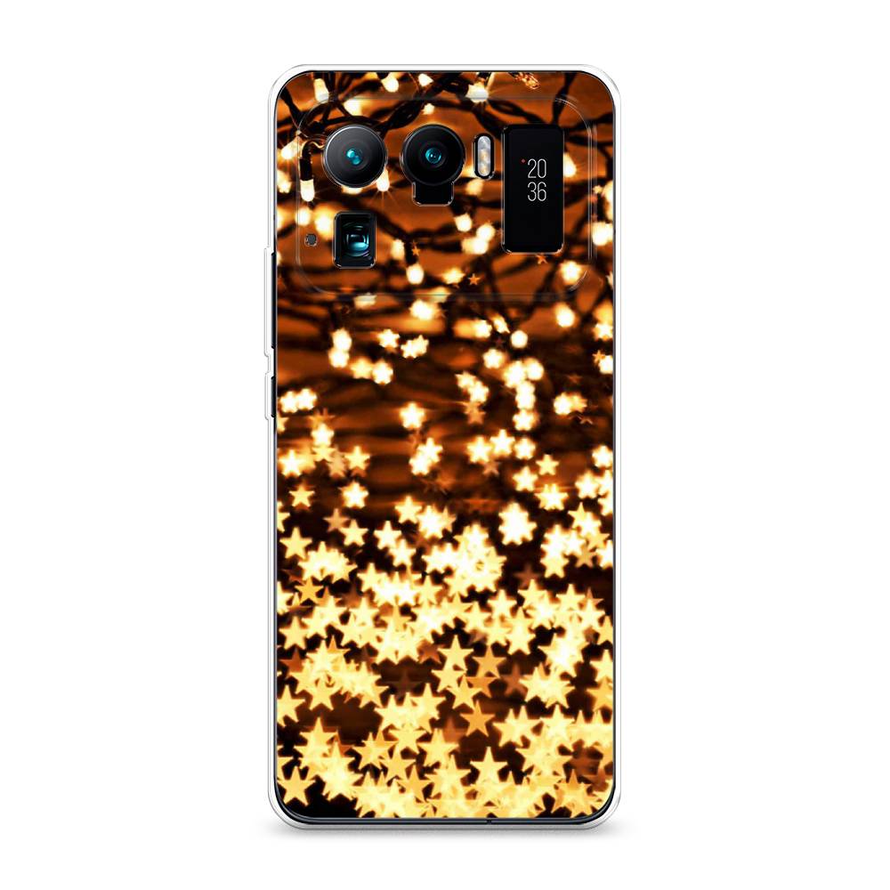 

Чехол на Xiaomi Mi 11 Ultra "Новогодняя гирлянда", Золотистый, 310450-5