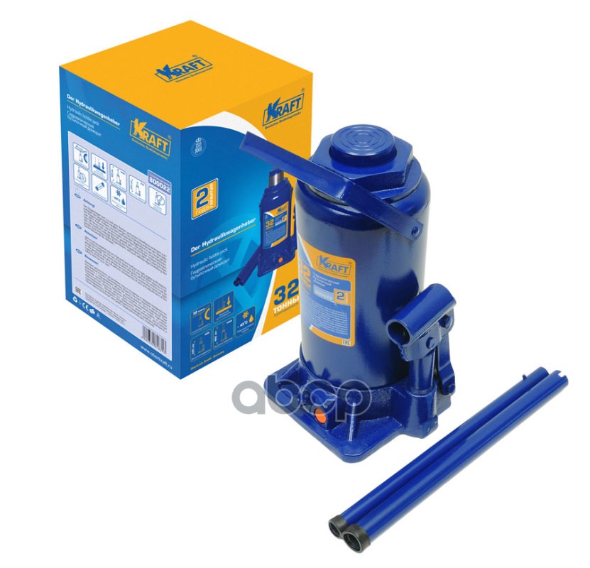 

Домкрат Гидравлический 32 Т 265 - 465 Мм Kraft Kraft арт. KT800022, Синий