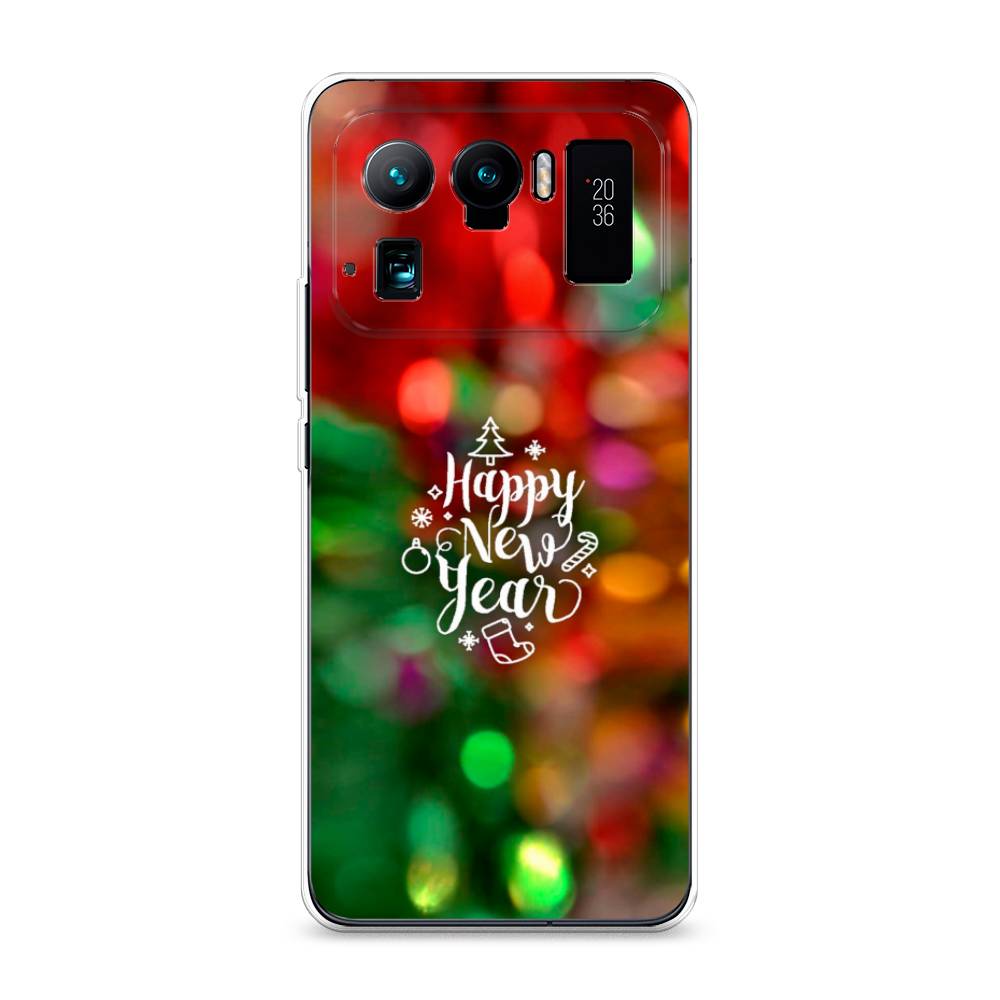 

Чехол на Xiaomi Mi 11 Ultra "Новый Год на елке", Зеленый;красный;желтый, 310450-5